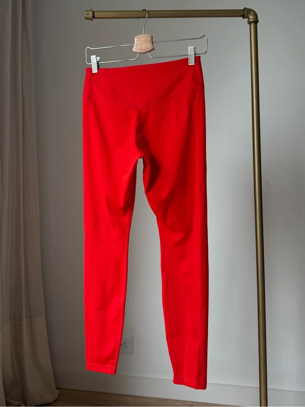 Nike Dri Fit Blood Orange Leggings Size M